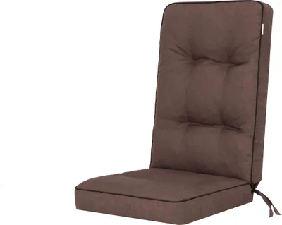 Image de Coussin de jardin, coussin de chaise de jardin, siège confortable, coussin de fauteuil, coussin de chaise, coussin de chaise, coussin de chaise longue, Marron, 120 x 50 cm