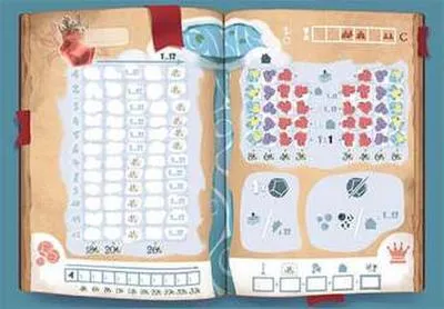 Produktbild von Queen of 12 Nachfüll-Wertungsblöcke Spielzubehör für Grundspiel und Erweiterung