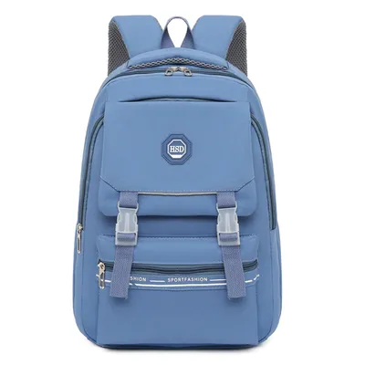 Produktbild von STILVORA Schulranzen Großraum Multifunktionaler Aufbewahrungsrucksack,Schul- und Reise-Rucksack,Blau