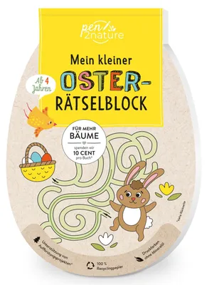 Produktbild von Mein kleiner Oster-Rätselblock für Kinder ab 4 Jahren