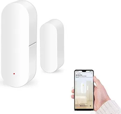 Produktbild von WiFi -Fenster -Alarmtür Offen/geschlossener Sensor -Detektoren Sprachsteuerungssensoren Wireless Home Security System Technologie Einbruchschutz