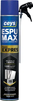 Obrázok produktu pre montážna pena 750ml nízkoexpanzná rúrková ESPUMAX EXPRESS CEYS