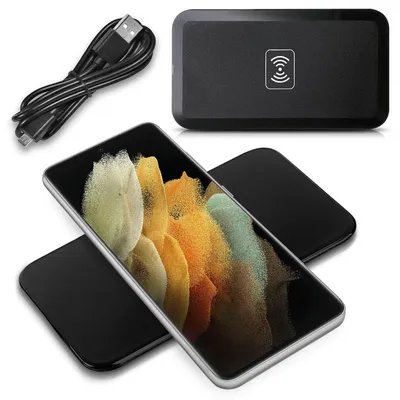 Produktbild von QI Wireless Schnell Ladegerät für Samsung Galaxy S21 Ultra 5G Induktives Laden