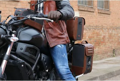 Produktbild von SHAD SR18 Tankrucksack Cafe Racer braun 8L