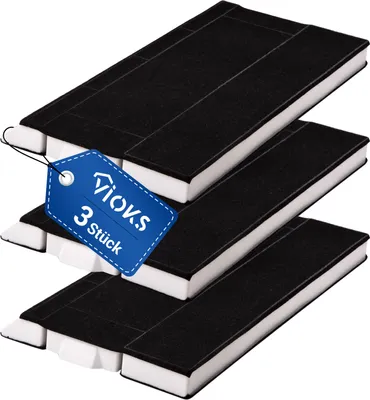Zdjęcie produktu dla Zestaw filtrów węglowych 3x odpowiedni jak Balay 00434229 do maski kuchenki