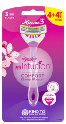 Produktbild von Wilkinson xtreme 3 comfort cherry blossom 3mes 4+4gratis
