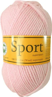 Produktbild von 50g Strickgarn Super Wash Sport Premium, 100% Wolle, Farbauswahl, Farbe:rosa