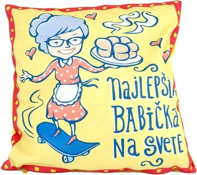 Produktbild von GiftyCity Kopfkissenbezug 40 x 40 cm, Mikroplüsch, Beste Oma