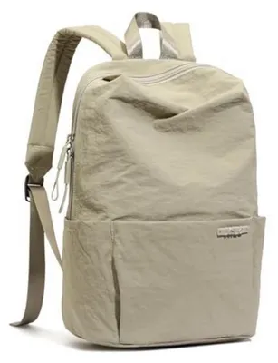 Immagine prodotto di Zaino per adolescenti, zaino scolastico, impermeabile, casual, color kaki, dimensioni 25x37x13 cm