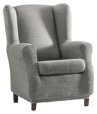 Image de Housse de protection pour canapé en polyester-coton, de couleur grise