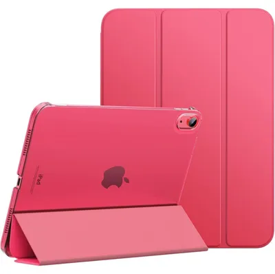 Zdjęcie produktu dla Etui ochronne dla iPad 11. generacji (11 cali) 2025 oraz iPad 10. generacji (10,9 cala) 2022, przezroczyste, czerwone