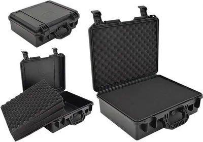 Productafbeelding van Waterdichte Beschermhoes - Harde Koffer Cameratas - Apparatuur Beschermen - IP67 Waterdicht Stofdicht - 28 x 24 x 11 cm