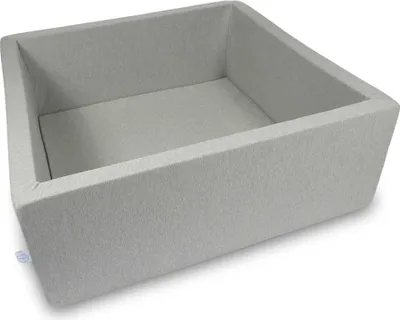 Image de Piscine à balles 110x110x40cm gris clair - Sans balles / Sans balles