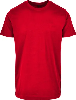 Immagine prodotto di Build Your Brand - T-shirt girocollo "Basic" da uomo RW8520 (5XL) (city red)
