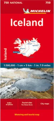 Produktbild von Michelin Nationalkarte  Island