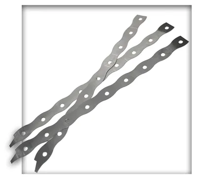 Produktbild von Mauerverbinder 300 x17 x 0,5 mm Edelstahl Flachanker Maueranker Wandanker Anschluß Zulassungs-Nr. Z - 17.1 - 750 250 Stück