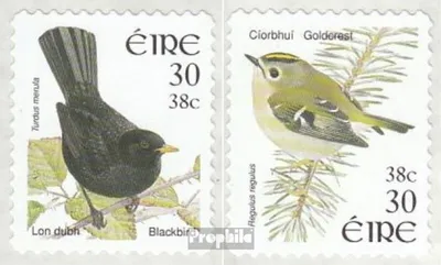 Produktbild von Briefmarken Irland 2001 Mi 1351-1352 (kompl.Ausg.) postfrisch Vögel