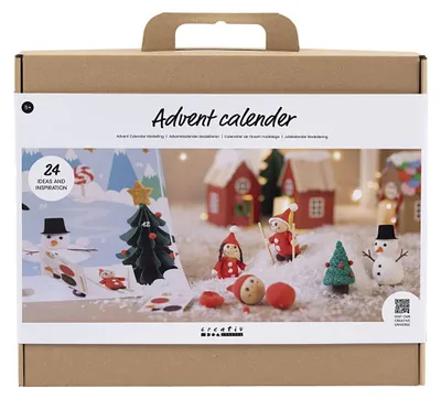 Immagine prodotto di Creativ Company Calendario dell'Avvento Craft Set Modellazione Natale Crafting