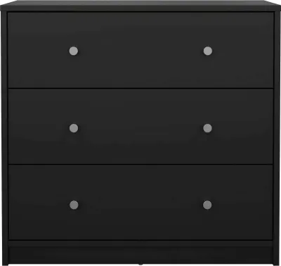 Obrázek produktu pro Komoda – černá 30,1 x 72,4 x 68,3 cm (výška)