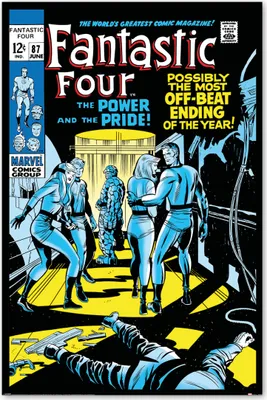 Imagen del producto de Los Cuatro Fantásticos: Poder y Orgullo - 61x91,5 cm - Póster