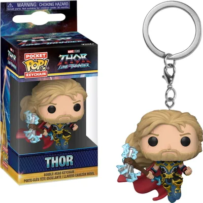 Produktbild von Marvel Thor Love and Thunder - Thor  - Schlüsselanhänger Funko Pocket POP! Keychain