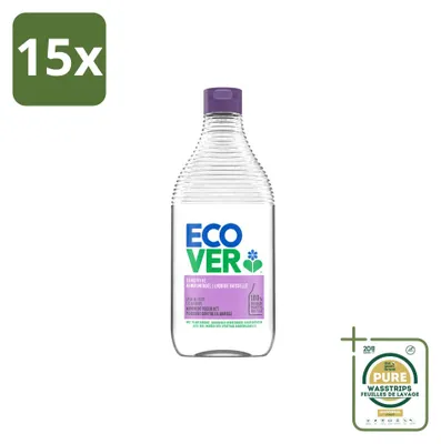 Produktbild von 15 x Ecover Spülmittel Lilie & Lotus - 450 ml - Vorratspackung - 15 Stücke