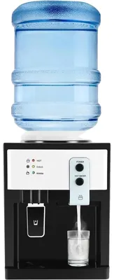 Obrázok produktu pre Dávkovač vody, funkcie ohrevu a chladenia, rýchly ohrev a chladenie, čierny
