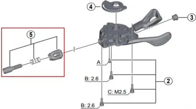 Immagine prodotto di Shimano Deore Xt M8000 Vite Argento Argento Taglia unica
