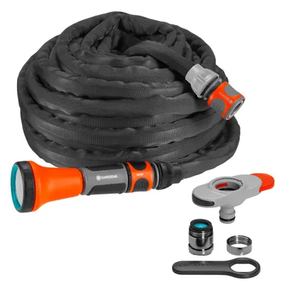 Produktbild von Gardena Liano Textilschlauch 10M - Satz 18427
