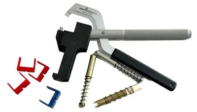 Obrázek produktu pro Bergeon 6819 Profesionální Nástroj na Změru Pásků Pro Hodinky Pin Pusher Pliers