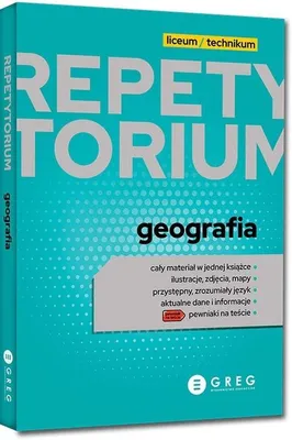 Zdjęcie produktu dla Repetytorium geografia liceum/technikum 2023