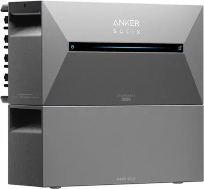 Produktbild von Anker SOLIX Solarbank 2 E1600 PRO Balkon-Stromspeichersystem + 1x BP1600 Erweiterungsakku - 3,2 kWh gesamt