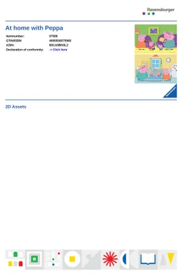 Image de A la maison chez Peppa Ravensburger 07596