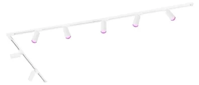 Produktbild von Ledvion Schienensystem lampen 3m 1-Phasen Weiss 7-flammig RGB