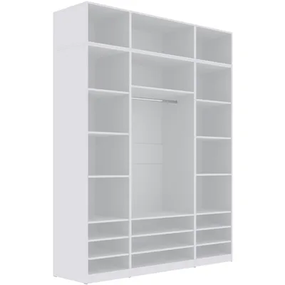 Produktbild von Marmex Möbel Mehrzweckschrank-Set mit Aufsätzen TRES SET W/N 180x246x51 cm Weiß