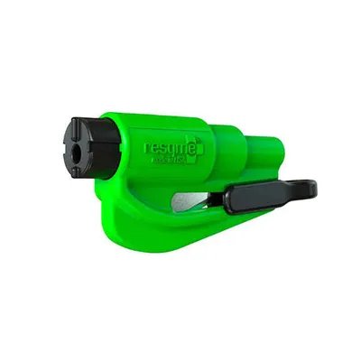 Produktbild von ResQme® Nothammer – Schlüsselanhänger – Original – Rettungshammer – Autohammer – Limettengrün