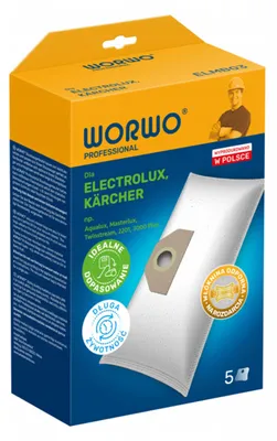 Produktbild von Worwo ELMB03 Staubsaugerbeutel für Karcher WD 3 (5 Stk.)