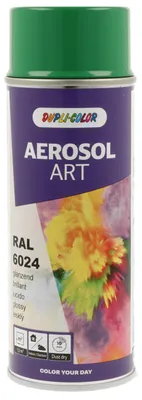Produktbild von DUPLI-COLOR AEROSOL ART RAL 6024 Verkehrsgrün glänzend 400 ml - Sprühfarbe