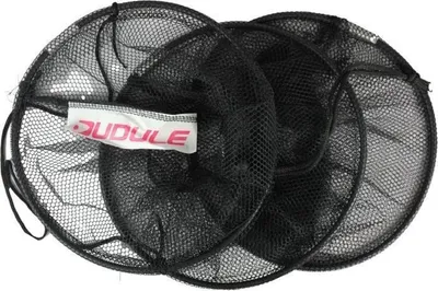 Zdjęcie produktu dla Siatka Wędkarska Angielska DUDULE 2m, Średnica 40cm, Głębokość 200cm, Wodoodporna, Z Pikiem Aluminiowym