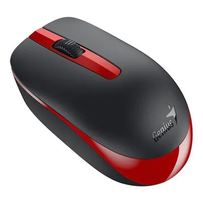 Produktbild von GENIUS Genius NX-7007 II/Kancelářská/Optická/1 200 DPI/Bezdrátová USB/Černá-červená