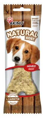 Obrázok produktu pre Akinu NATURAL Kosti s L-karnitínom pre psov 1 ks