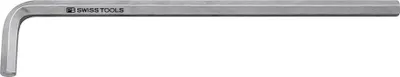 Produktbild von PB Swiss Tools Sechskant-Winkelschraubendreher, lang, verchromt, 8 mm