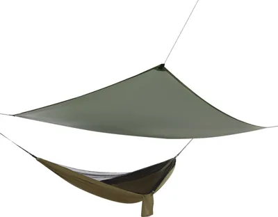 Produktbild von 2,9*1,4m Outdoor Hängematte mit Moskitonetz Tarp bis 200kg (Armeegrün)