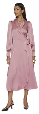 Produktbild von Vila Vienna Ravenna L/S Ankle Wrap Dress-Noos
