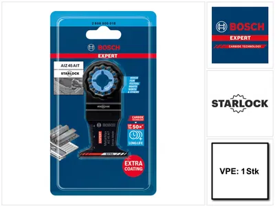 Produktbild von EXPERT MetalMax AIZ 45 AIT Tauchsägeblatt für Multifunktionswerkzeuge, 45 mm