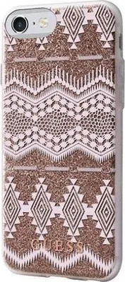 Immagine prodotto di Guess Guhcp7Tgta Custodia rigida per Iphone 7/8/Se 2020/Se 2022 Beżowy/Taupe Aztec Tribal 3D