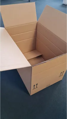 Produktbild von Faltkarton Fefco 0201 BC-Welle br