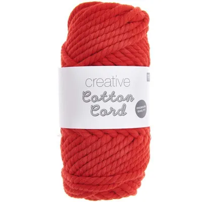 Produktbild von Rico Creative Baumwolle Cord Rot