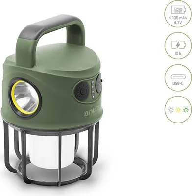 Immagine prodotto di DELPHIN Multix, lampada da campeggio, verde, 101005977