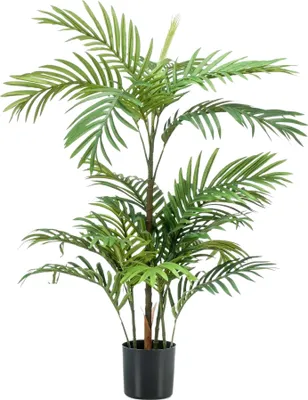 Produktbild von Dattelpalme Phönixpalme künstliche Pflanze H. 90cm im Topf Emerald
